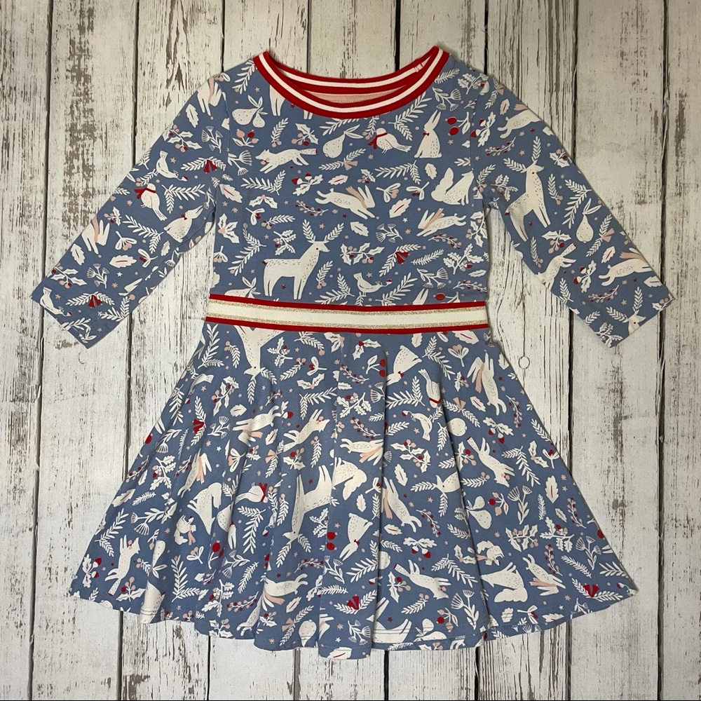 Mini Boden Winter Woodland Dress